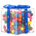Logo Acrylic Gift Cube Filled with Gum Balls