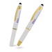Lexi Cap Activated Pen with Light & Stylus - Full Color Imprint