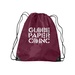 Drawstring Bag with Trim