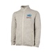 Men's Heathered Fleece Jacket - Embroidered