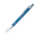 Celena Lighted Tip Soft Touch Stylus Pen - Full Color Imprint