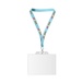 USA Made Dye-Sub Lanyard with Badge Holder