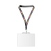 USA Made Dye-Sub Lanyard with Badge Holder