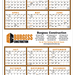 Triumph® Calendars Small Quantity Custom Span-A-Year Calendar - 2027