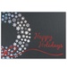 Premium Silver Snowflakes Holiday Greeting Card