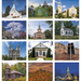 Good Value™ Scenic Churches - Stapled Calendar