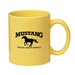11 oz. Colored Stoneware Mug With C-Handle