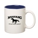 11 oz. Colored Stoneware Mug With C-Handle