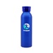 20 oz. Aluminum Bottle with Silicone Carrying Strap - 2 Color Imprint