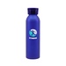 20 oz. Aluminum Bottle with Silicone Carrying Strap - 2 Color Imprint