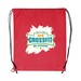 Non-Woven Drawstring Cinch-Up Backpack - Full Color Imprint