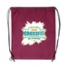 Non-Woven Drawstring Cinch-Up Backpack - Full Color Imprint