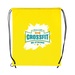 Non-Woven Drawstring Cinch-Up Backpack - Full Color Imprint