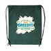 Non-Woven Drawstring Cinch-Up Backpack - Full Color Imprint