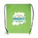 Non-Woven Drawstring Cinch-Up Backpack - Full Color Imprint