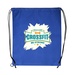 Non-Woven Drawstring Cinch-Up Backpack - Full Color Imprint