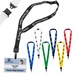 3/4" Breakaway Custom Lanyard with Key Ring