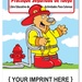 Libro para colorear y de actividades sobre seguridad contra incendios