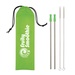 2-Pack Stainless Steel Straw Kit
