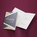Geometric Happy New Year Greeting Card