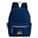 Tri-Color Zipper Backpack - Full Color Imprint