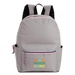 Tri-Color Zipper Backpack