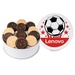 Soccer 12 Piece Truffle Cookie Gift Tin