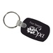 Logo Imprinted Key Fob - 1 Color Imprint