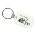 Logo Imprinted Key Fob - 1 Color Imprint