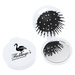 Custom Folding Hair Brush with Mirror 2-In-1 Kit