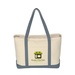 Large Starboard Cotton Canvas Tote Bag