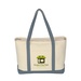 Large Starboard Cotton Canvas Tote Bag