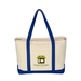 Large Starboard Cotton Canvas Tote Bag