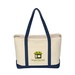 Large Starboard Cotton Canvas Tote Bag