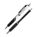Hico White Barrel Pen-RiteFlow Plus Ink