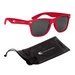 Malibu Sunglasses with Black Microfiber Pouch