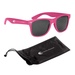 Malibu Sunglasses with Black Microfiber Pouch