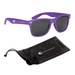Malibu Sunglasses with Black Microfiber Pouch