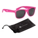 Malibu Sunglasses with Black Microfiber Pouch