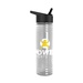 24 oz. Slim Fit Water Bottles with Flip Straw Lid