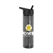 24 oz. Slim Fit Water Bottles with Flip Straw Lid
