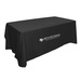 Customized 8' Flat 4 Sided Table Cover