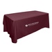Customized 8' Flat 4 Sided Table Cover