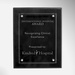 Floating Glass Plaque - 8 inch x 10 inch