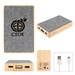 5000 mAh Bamboo & Recycled Fabric Power Bank