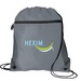 Mesh Pocket Drawstring Bag - Full Color Imprint