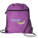 Mesh Pocket Drawstring Bag - Full Color Imprint