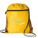 Mesh Pocket Drawstring Bag - Full Color Imprint