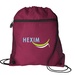 Mesh Pocket Drawstring Bag - Full Color Imprint