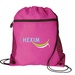 Mesh Pocket Drawstring Bag - Full Color Imprint